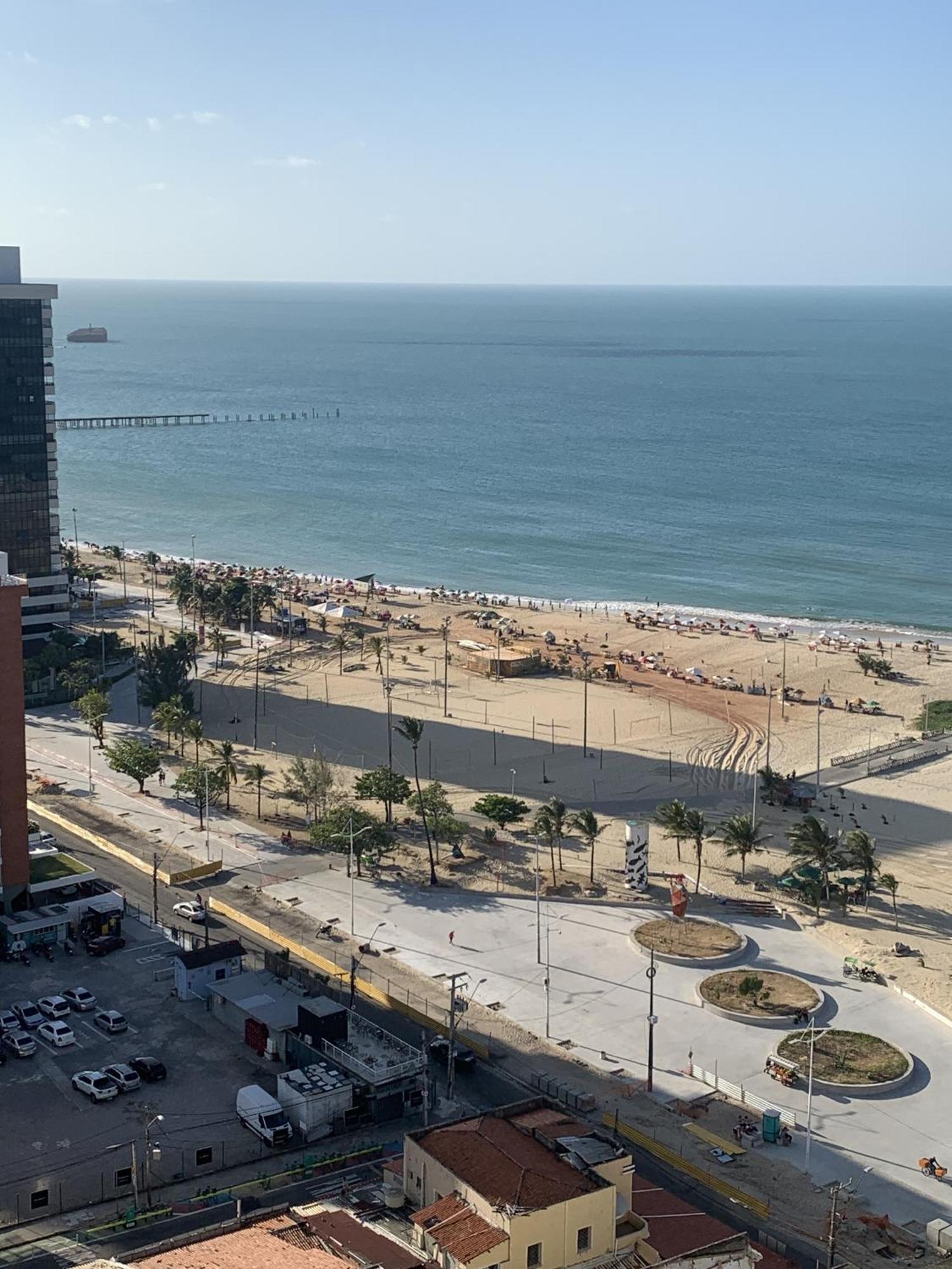 Flat Praia De Iracema Vista Mar Fortaleza  Buitenkant foto