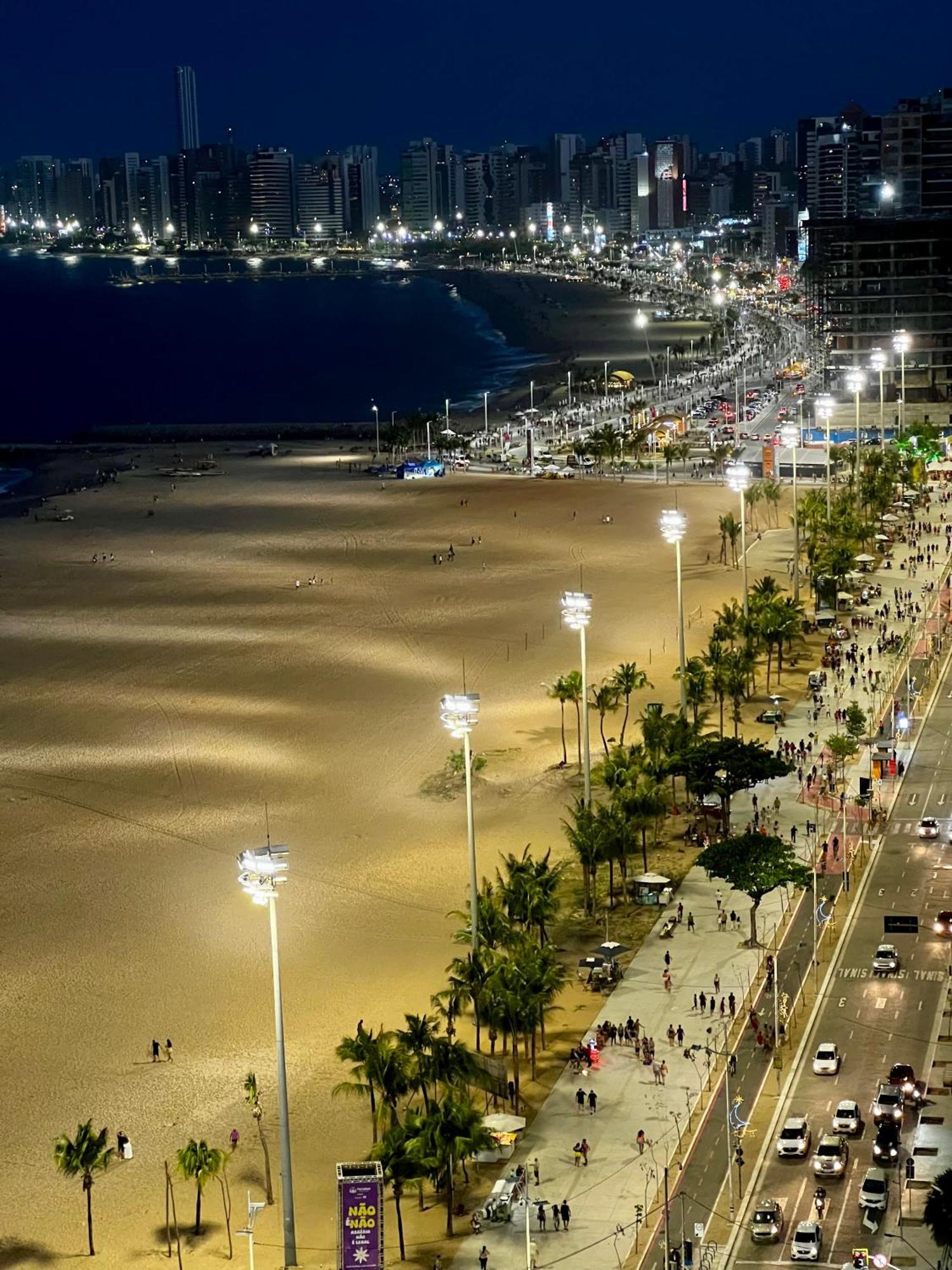 Flat Praia De Iracema Vista Mar Fortaleza  Buitenkant foto